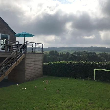 Huis Met Zonneterras, Tuin En Panoramisch Uitzicht Wellin Ngoại thất bức ảnh
